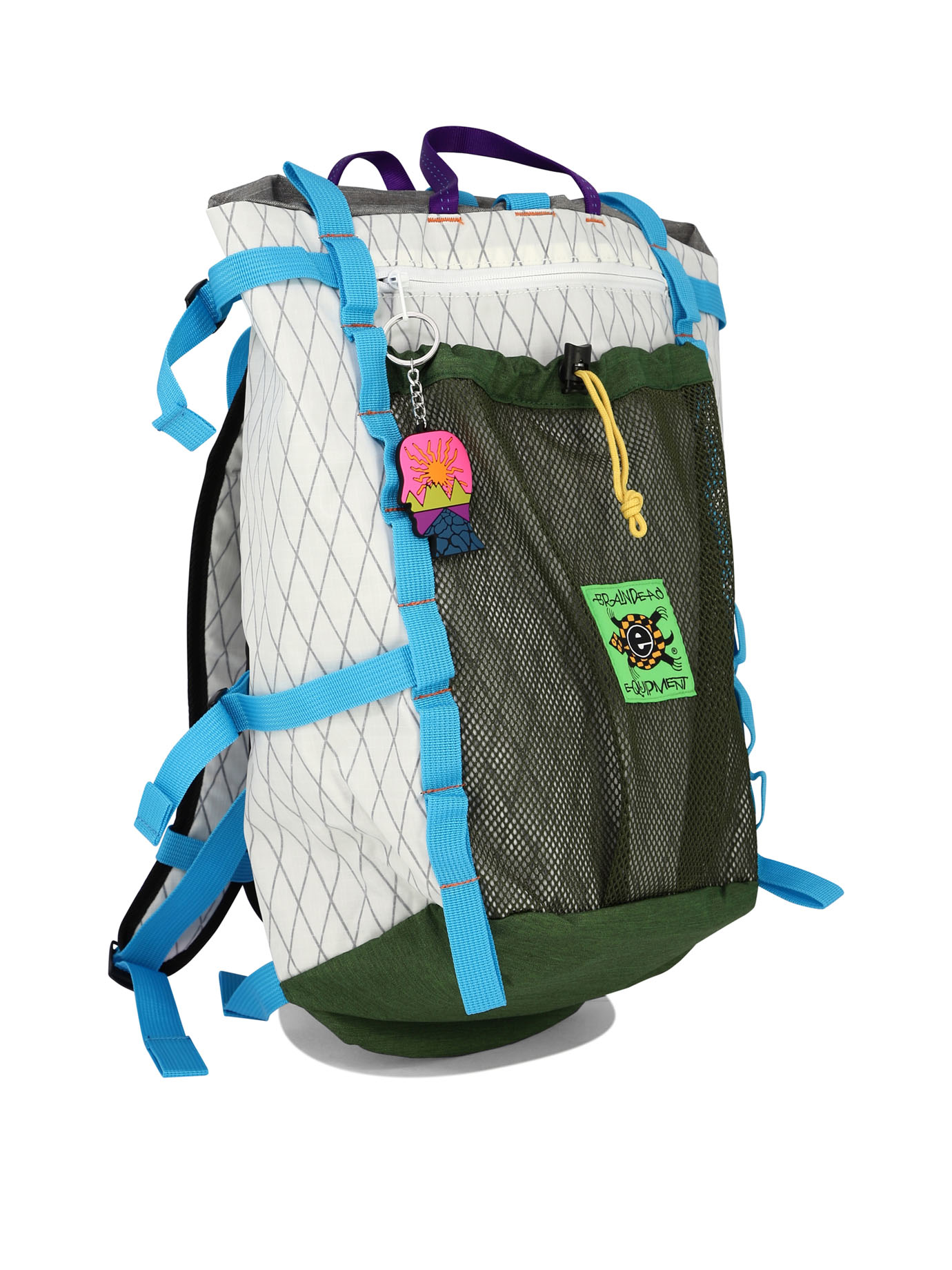 BRAIN DEAD White Equipment climbing backpack